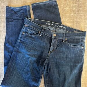 Citizens Of Humanity Dark Blue Slim Jeans